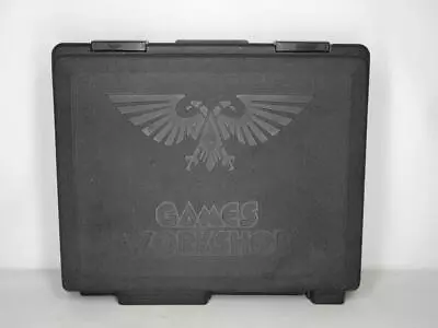 (ZG01) Citadel Black Figure Case With Foams Small Case 40k Sigmar Warhammer • $10.58