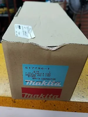Makita 517796-1 Armature Assembly 115 V For Plunge Router Rp1800 3 1/4 Hp • $119