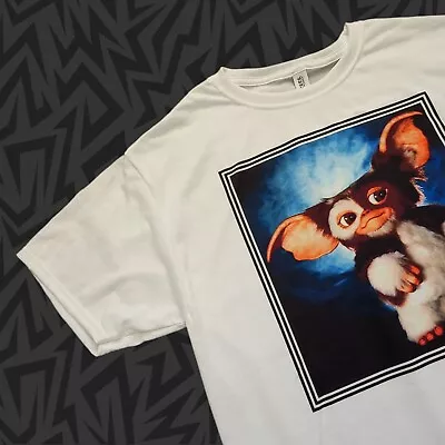 New GREMLINS T-Shirt GIZMO The MOGWAI Portrait Vtg 80s Cult Classic Movie S-2XL • $26