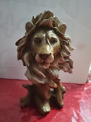 Lion Bust Collectible Figurine - StealStreet - Synthetic -  6.5  X 11  Lion Head • $24.95