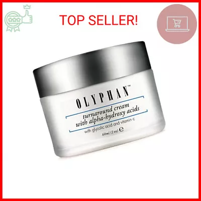 OLYPHAN Alpha Hydroxy Acid Cream For Face Best Glycolic Acid Exfoliating Face Mo • $17.20