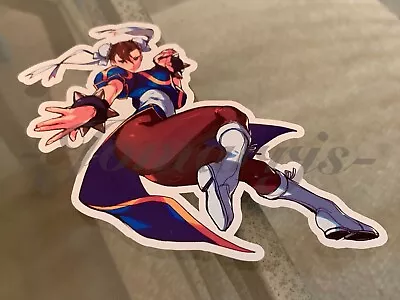 $6.49 • Buy Street Fighter - Anime - Chun Li Colored Custom Sticker Decal Vinyl #6
