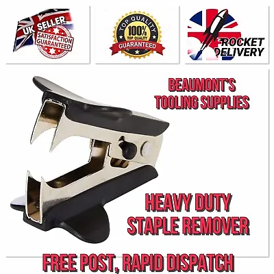 £2.99 • Buy Q-Connect Heavy Duty Staple Remover Black *Free Post, Rapid Dispatch* NEW