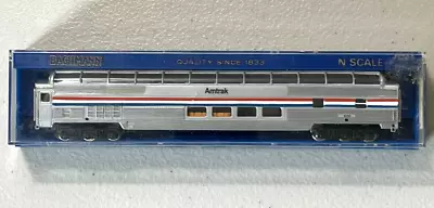 Bachmann N Scale 85' Full Dome Passenger Coach #74355 • $21.99