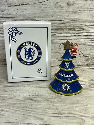 Chelsea FC Christmas Tree Decoration 2010 Danbury Mint • £36