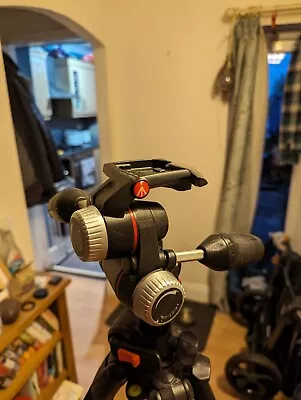 Manfrotto Xpro 3 Way Geared Head And Vanguard Alta Pro 253 CT Tripod Legs • £110