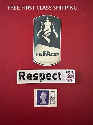 2014-2015 FA Cup Badge Patch And Respect  UK Stock Arsenal • £6.99