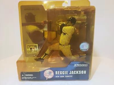 McFARLANE MLB COOPERSTOWN COLLECTION NEW YORK YANKEES REGGIE JACKSON SERIES 1  • $45