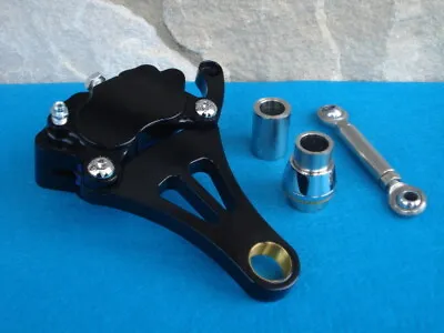 For Harley Dna Paughco Springer Front End Black Left Front Brake Caliper Kit • $189.02