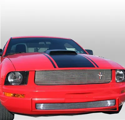 2005-09 Ford Mustang V6 Front Lower Bottom Bumper Billet Grille Grill Insert New • $39.95