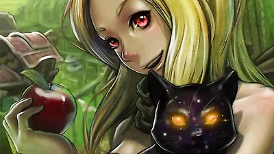 Anime Gravity Rush GAME Apples Cats Girls Red Playmat Gaming Mat Desk • $63.36