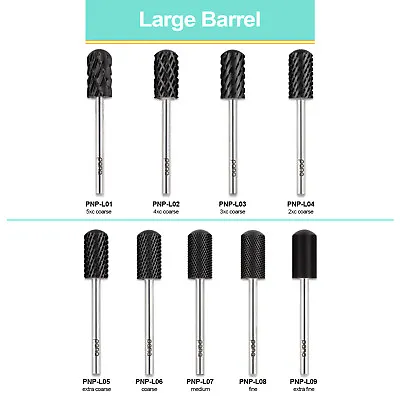 PANA 3/32  Shank Size - DLC Black Large Barrel Smooth Top Nail Carbide Drill Bit • $8.59