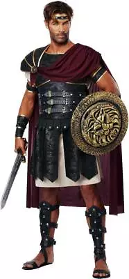 California Costume Roman Gladiator Adult Men Outfit Medieval 01258 • $28.59