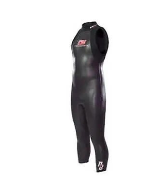 NeoSport Triathlon Sleeveless Wetsuit 5/3mm Sprint John Tri Suit Speed Skin LG • $99.98