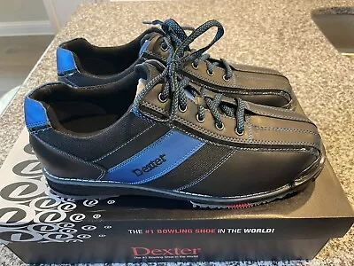 Dexter SST 8 Pro Black/Blue Mens Bowling Shoes Size 10.5 - NEW • $111.99