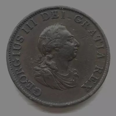 George III  Half-Penny Coin  1799 • £12