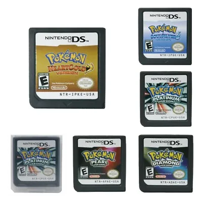 $18.99 • Buy Pokemon Platinum HeartGold SoulSilver Diamond Pearl Game Card For 3DS 2DS DS XL