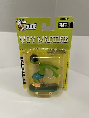 Toy Machine Tech Deck Dude “TURTLE BOY” 🐢 World Industries • $30
