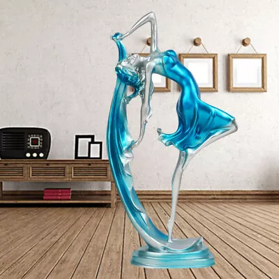  Resin Dancer Figurines Girl Sculpture Office Decoration Grace • £34.28