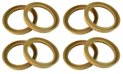 8 Pcs 6.5  MDF Speaker Rings With Bezel 3/4  Custom Car Audio Fiberglass Install • $32.95