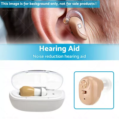 In Ear Hearing Loss Enhancer Elderly Sound Amplifier Rechargeable Hearing Aids • $65