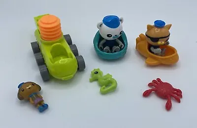 Bundle Octonauts Toys Octobuggy Crab Seahorse Dashi Captain Barnacles Kwazii Pod • £9.99