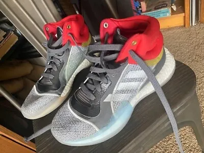 Adidas X Marvel Marquee Boost Thor Avengers Men's Basketball Shoes Size 7.5 • $40