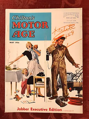 Rare CHILTON's MOTOR AGE Magazine May 1956 Richard Hook Jobber Executive Edition • $14.40