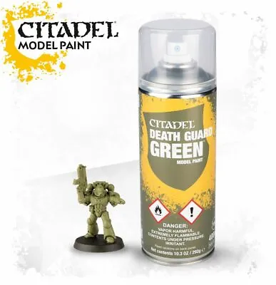 Citadel Death Guard Green Spray 62-32 Games Workshop Warhammer 40K AoS GW Paint • £24.45
