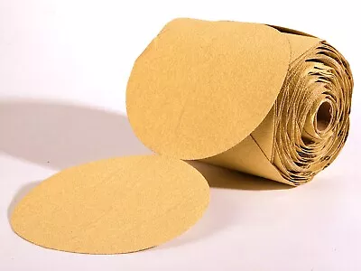 Sanding DiscSandpaper Roll AdhesivePSA Sticky Back 5  Or 6  Grit 40 - 800 • $32.39