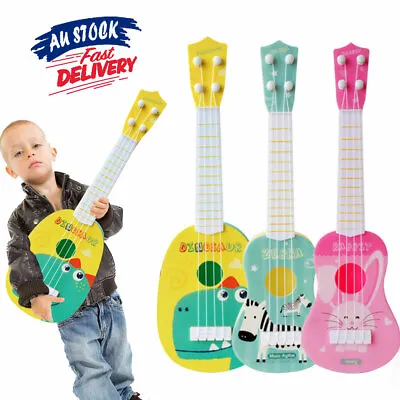 $14.45 • Buy Guitar Toy Ukulele Educational For Kids Classical Beginner Musical Instrument AU