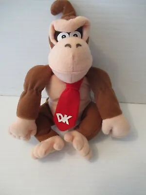 Nintendo Mario Bros Beanie  Donkey Kong Plush Figure 6” 1998 BD & A • $28