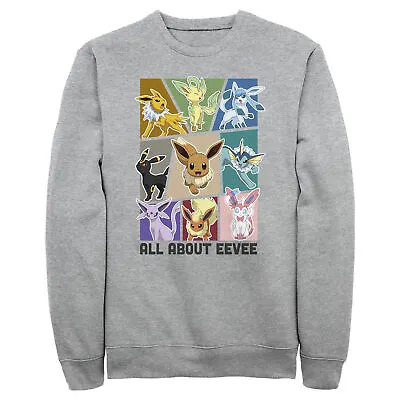 Men's Pokemon All About Eevee Eeveeloution Sweatshirt • $34.98