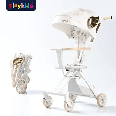 Folding Baby Pram Stroller  Lightweight  Convenient Travel Pushchair Buggy • $149