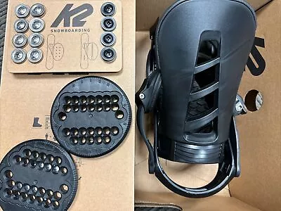 K2 Sonic Men's Snowboard Bindings - Black Medium • $48