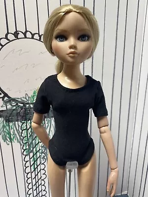 Black Bodysuit For Your Ellowyne Wilde Tonner Fashion Doll 16” Outfit • $15