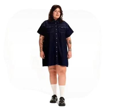 £10 • Buy Levis Elowen Western Dress 3XL