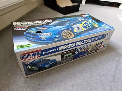 Tamiya Subaru Impreza Body Shell / Instructions/ Wheels / Box • £2.20