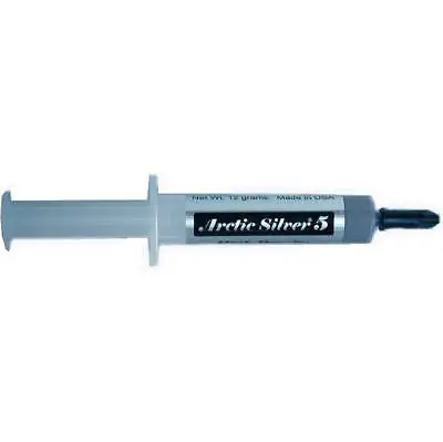 $17.89 • Buy 🥇 Arctic Silver 5 High-Density Silver Thermal Paste Compound 12g Tube AS5-12G