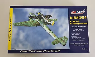 Ju-88H-3/H-4 German WII Mistel  Flying Bomb  - 1:72 Scale - AMtech 729206 • $109.05