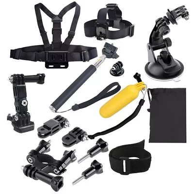 Accessories Chest Belt Wrist Head Strap Monopod For GoPro HERO6/5/5 Session/4/3+ • $62.63