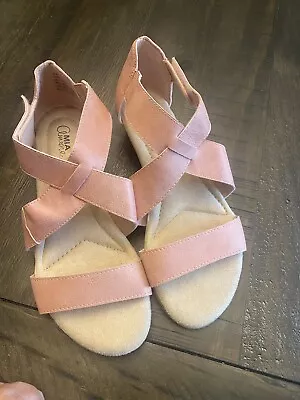 New Womens Mia Amore Memory Foam Comfort Sandals Rose Pink 9.5 • $15.99