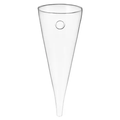 Wall Hanging Planter Glass Cone Vase Propagation Station Home Decor • £12.95