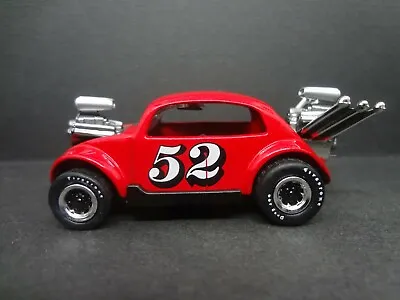 Johnny Lightning VW Bug Bomb Red - Loose New Mint 1:64 • $8.99