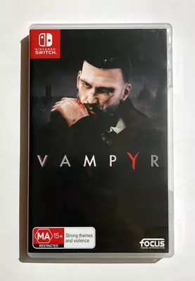 Vampyr - 2018 Nintendo Switch Role-Playing Game - RARE Australian Release • $79.90