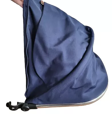 Mothercare Journey Edit Pram Carrycot Canopy Hood In Navy Blue  • £19.99