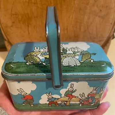 Vintage Tin Easter Container - Peter Rabbit- Tindeco • $100