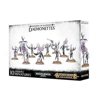 Warhammer 40k / AoS Daemons Of Slaanesh Daemonettes (10) NO BOX • $32.95