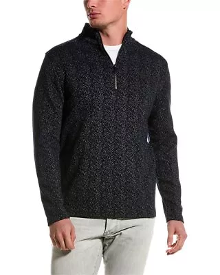 Karl Lagerfeld Half-Zip Shirt Men's Navy Xl • $42