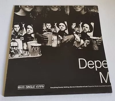 Depeche Mode Live 12  Maxi-Single Stereo Germany 1989 Vinyl Record  • $55